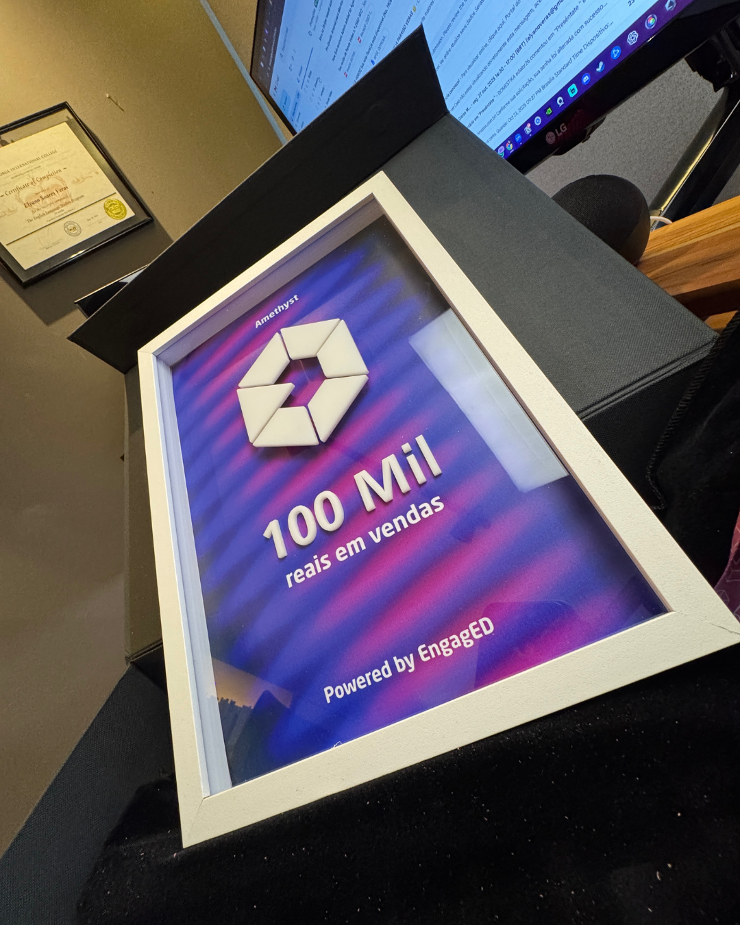 Elyano Veras — premiação Amethyst