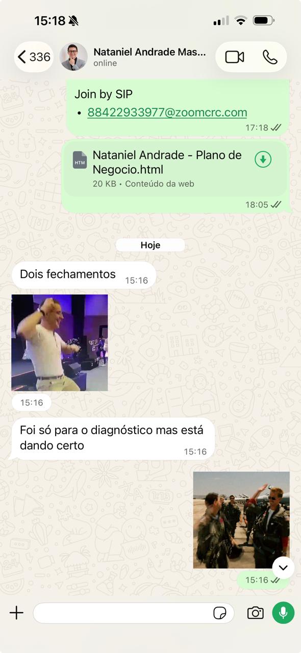 Depoimento de cliente de Elyano Veras