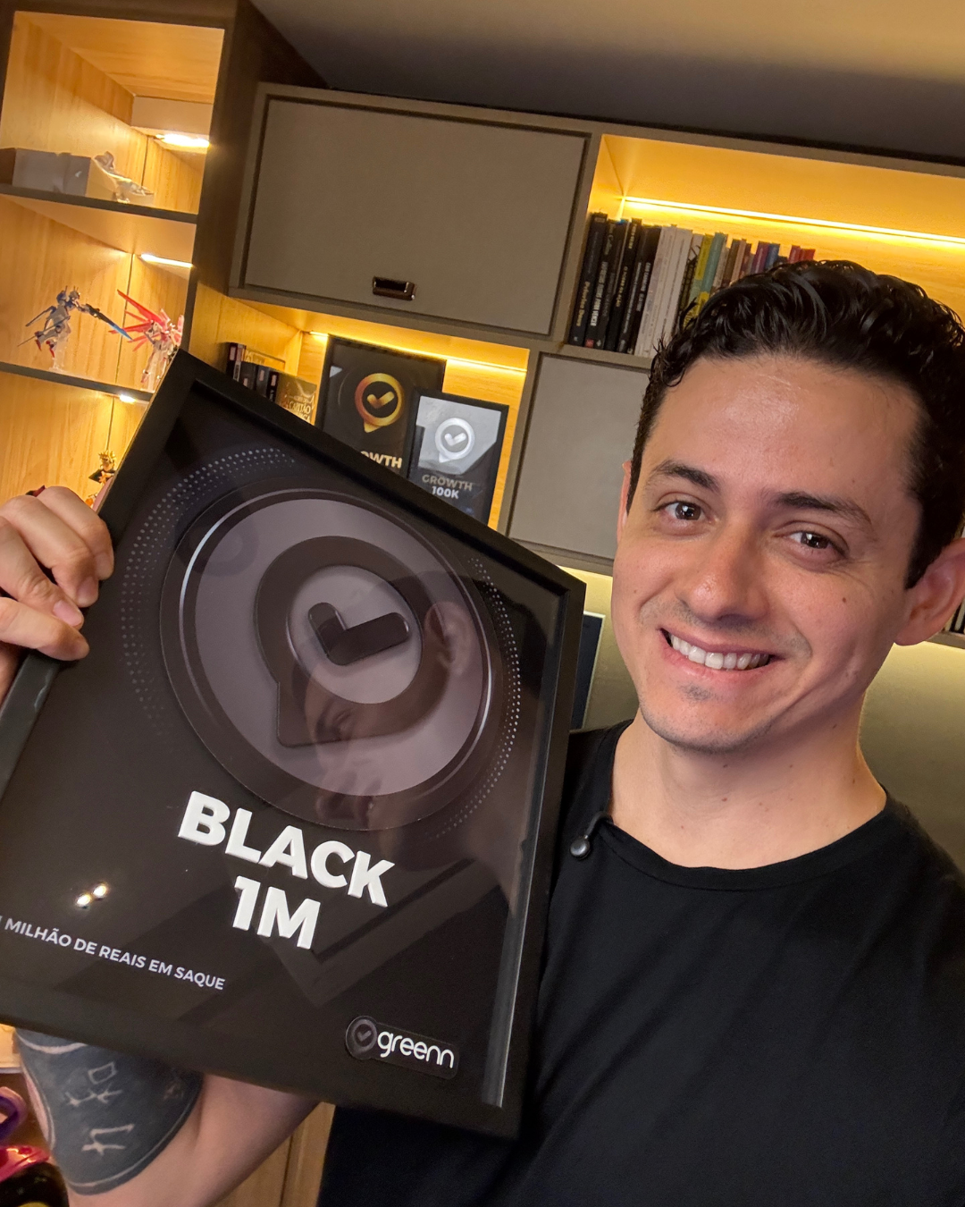 Elyano Veras — premiação Black 1M