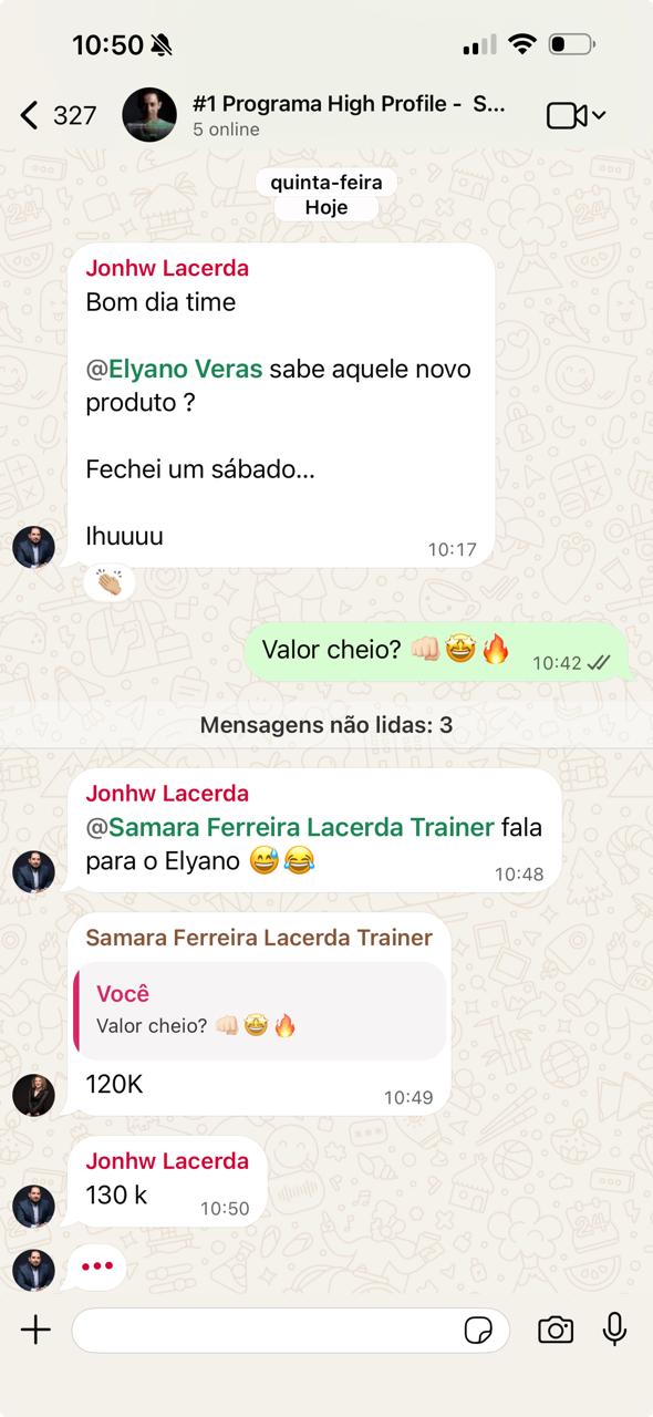 Depoimento de cliente de Elyano Veras